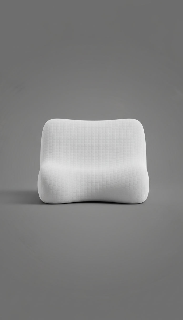 Comfort Pillow in Glacial White