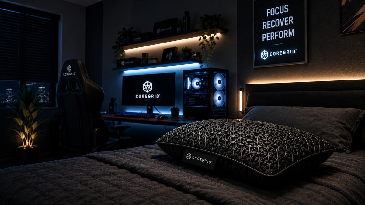 Performance Pillow in Shadow Grey