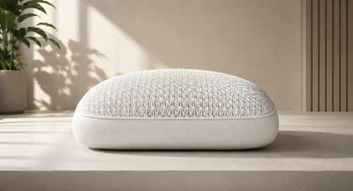 Comfort Pillow in Glacial White